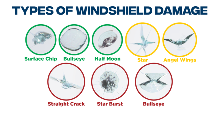 Chip's Auto Glass can repair or replace your windshield - no matter what the type of windshield damage